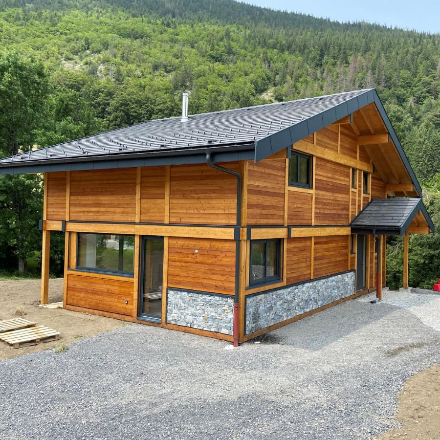 hk saturateur chalet bois