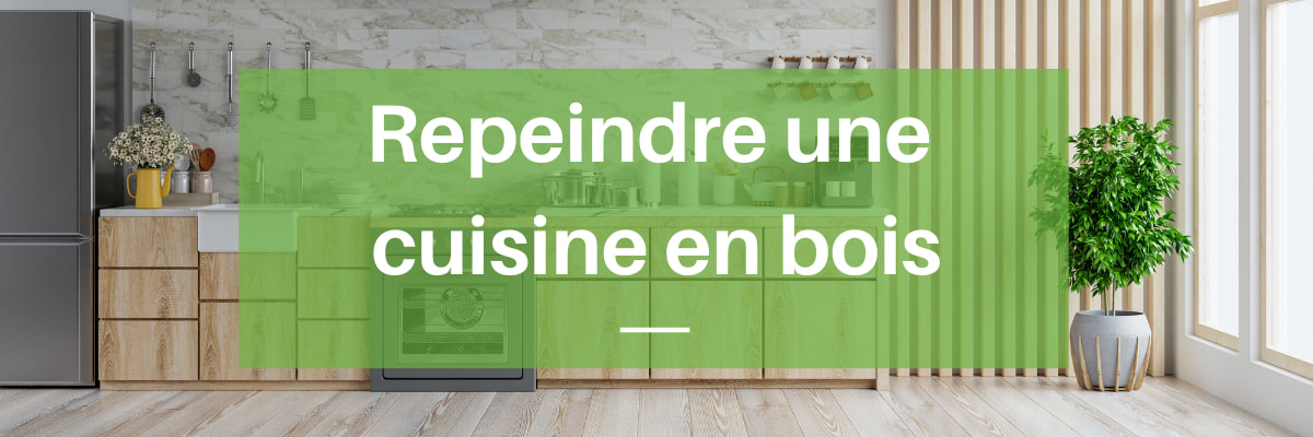 repeindre une cuisine en bois