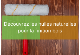 Huile naturelle de finition bois